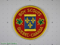 Quebec Provincial Jacket Crest [QC MISC 01c]